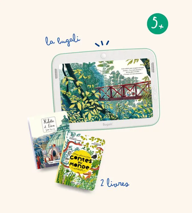 BUGALI PACK DECOUVERTE - 2 LIVRES 5+