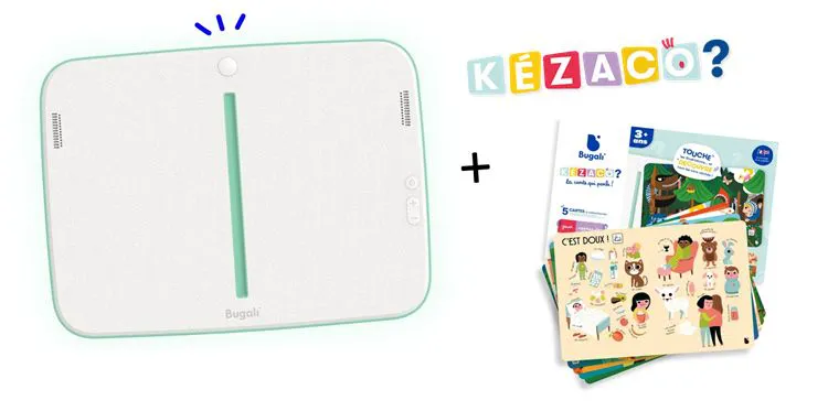 BUGALI PACK DECOUVERTE - 5 CARTES 3+