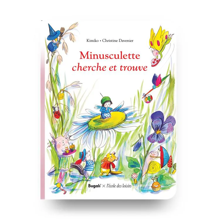 LIVRE BUGALI - MINUSCULETTE CHERCHE TROUVE