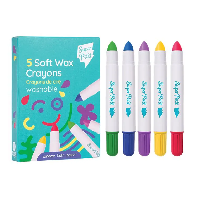 BOITE DE 5 CRAYONS DE CIRE SUPER PETIT