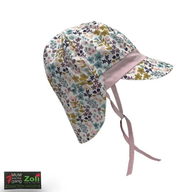 CHAPEAU ENFANT - ROSE FLEURI