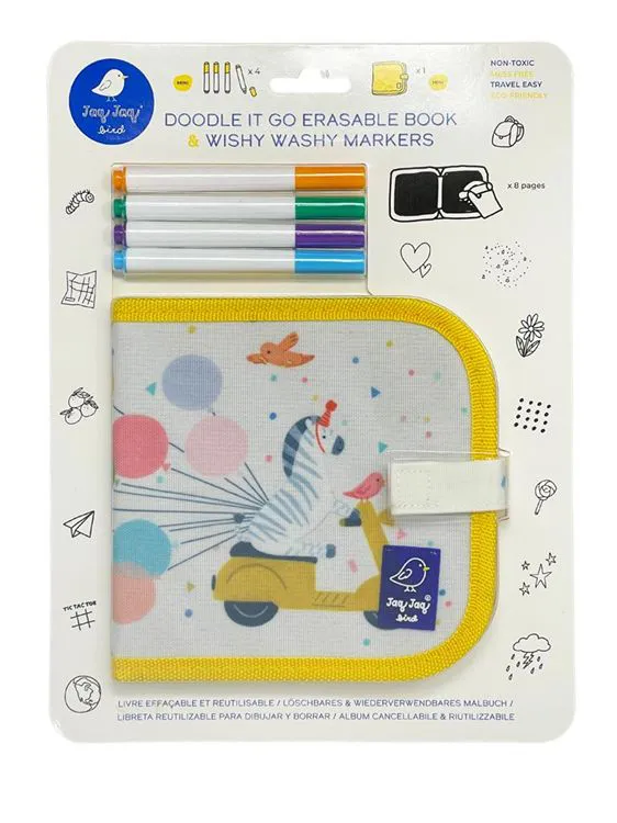 ARDOISE NOMADE - ZEBRE (MARKERS X4)