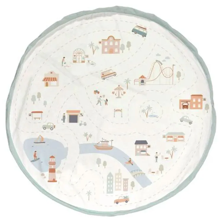 SAC TAPIS DE JEU 2 EN 1 - VILLE