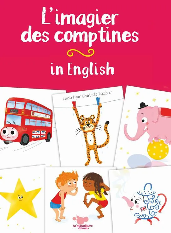 LIVRE - IMAGIER DES COMPTINES - ANGLAIS (ARRET)