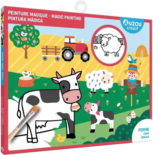 PEINTURE MAGIQUE - LA FERME