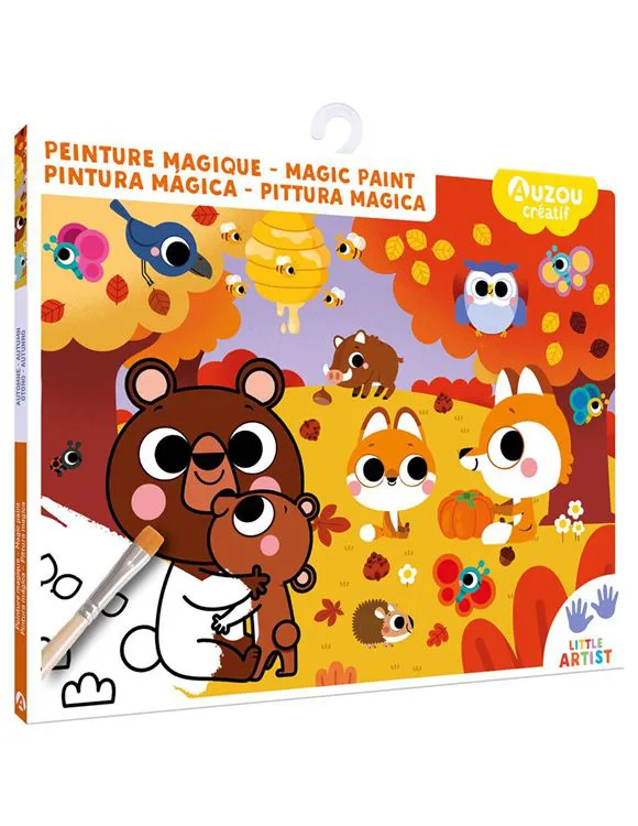 PEINTURE MAGIQUE AUTOMNE 3+