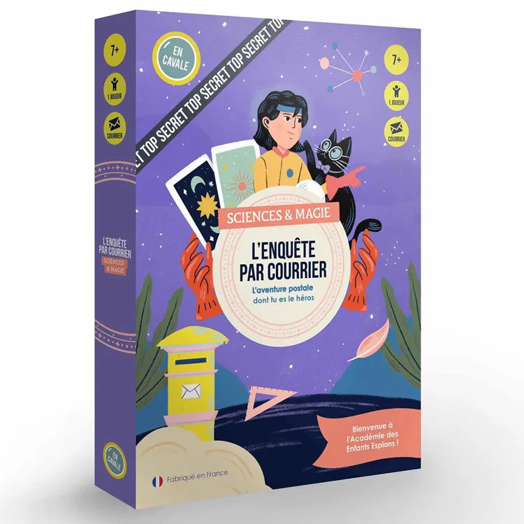 ENQUETE COURRIER - SCIENCE & MAGIE (EUREKADABRA)