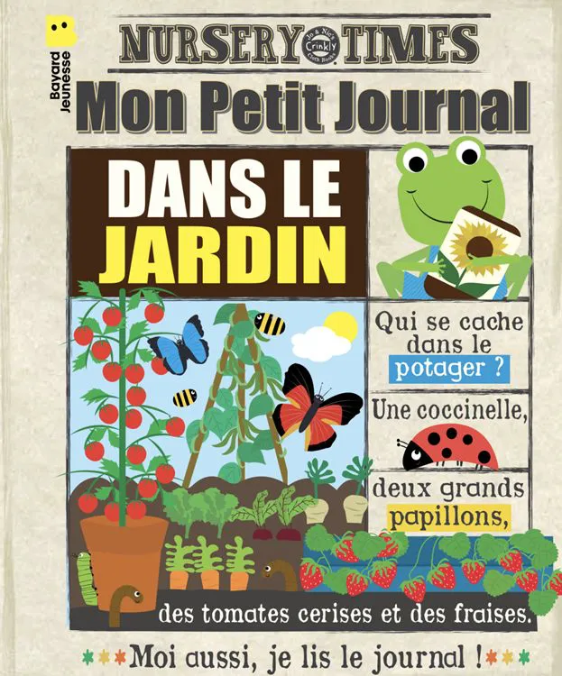 MON PETIT JOURNAL - DANS LE JARDIN