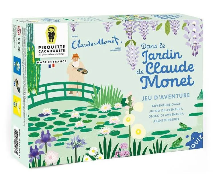 JEU DE L'OIE - DANS LE JARDIN DE JEAN MONNET