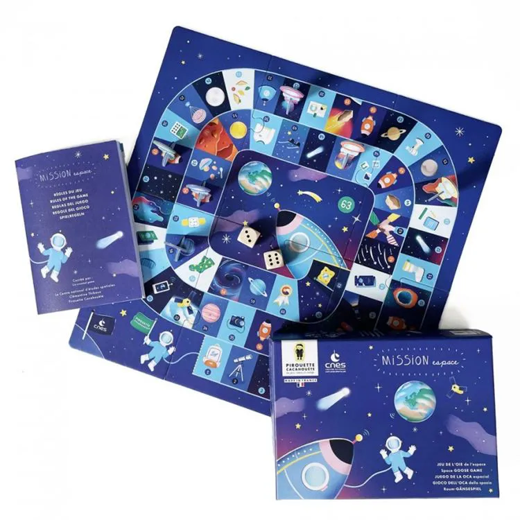 JEU DE L'OIE DE L'ESPACE