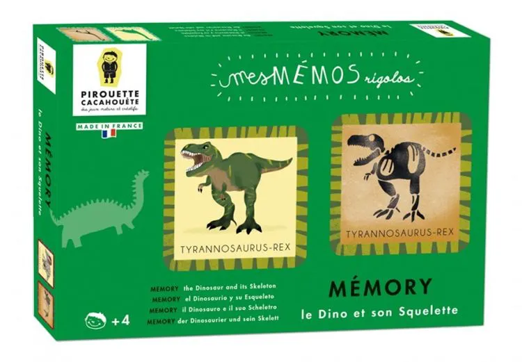 MEMO - DINO ET SON SQUELETTE