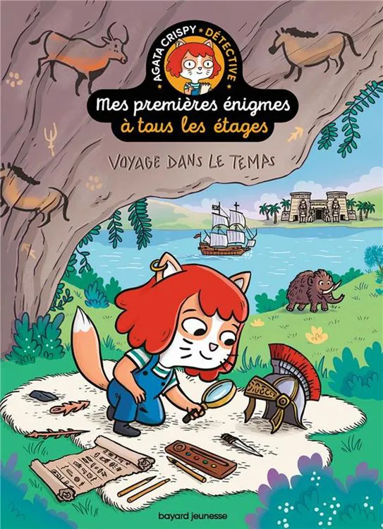 LIVRE ENIGMES "VOYAGE DANS LE TEMPS" (6+ ANS)