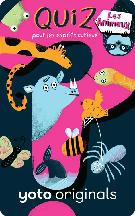 CARTE YOTO - QUIZ ANIMAUX 5-10 ANS (REAPPRO 10/07)