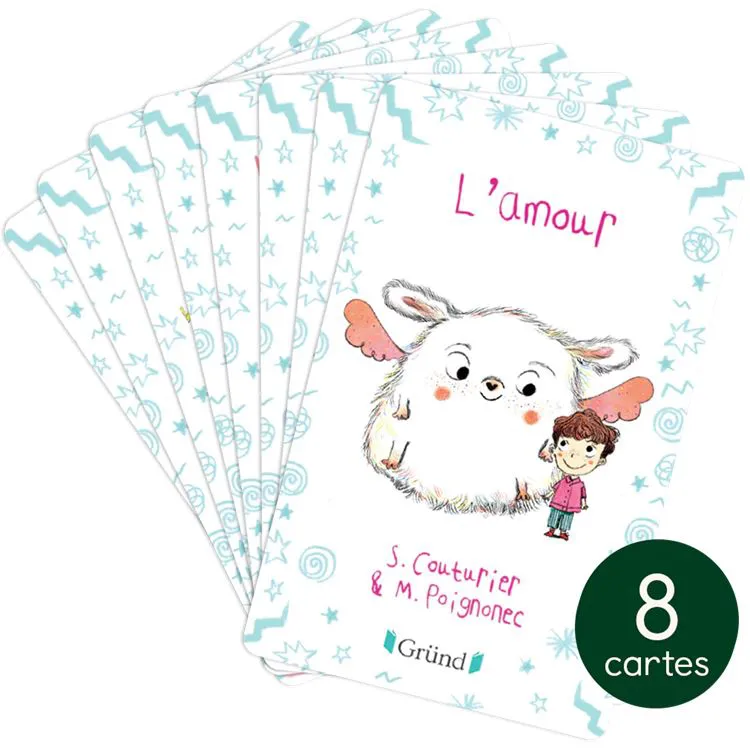 PACK 8 CARTES YOTO - EMOTIONS