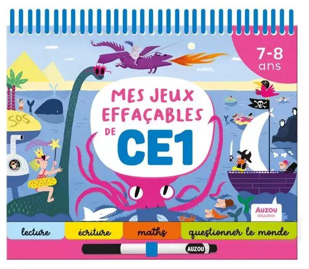 MES JEUX EFFACABLES CE1