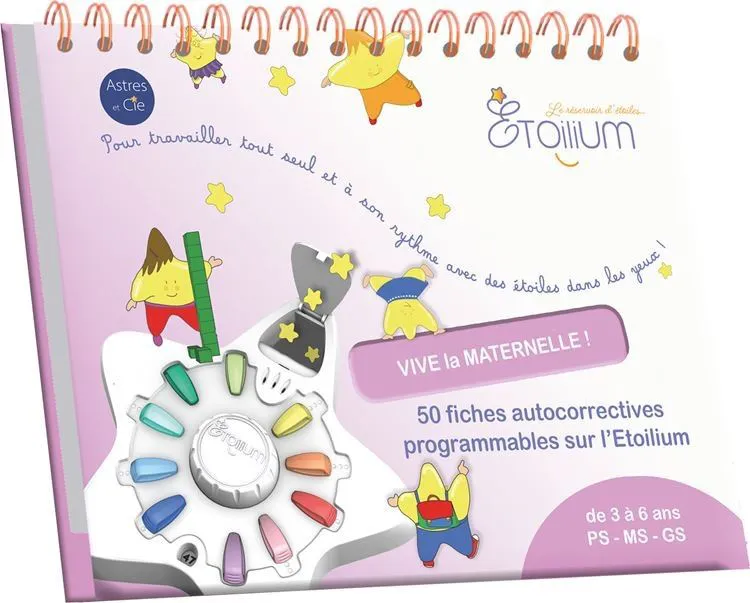 CHEVALET/CARNET VIVE LA MATERNELLE