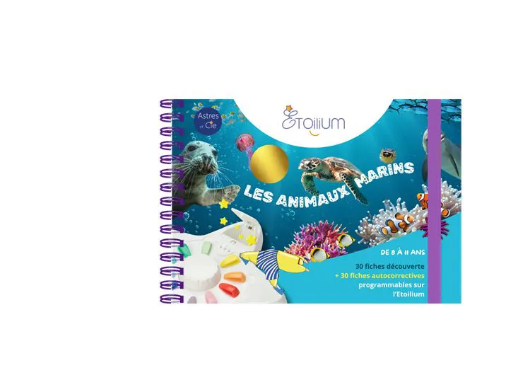 LIVRET LUDO-EDUCATIF - ANIMAUX MARINS