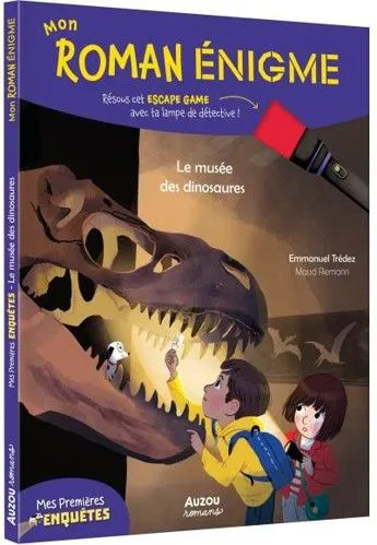 LIVRE - ROMAN ÉNIGME MUSEE DES DINOSAURES 6+