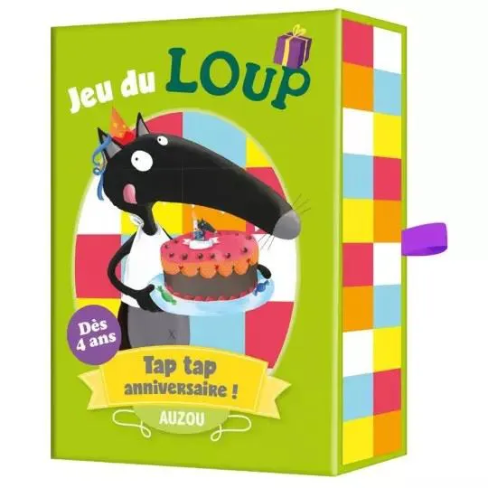 JEU DE CARTES - JEU DU LOUP TAP TAP ANNIVERSAIRE