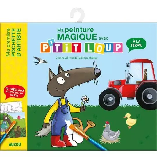PEINTURE MAGIQUE - PTIT LOUP FERME