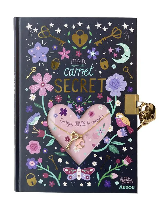 MON CARNET SECRET BIJOU COEUR