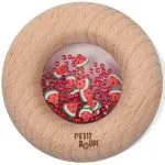 DONUT SENSORIEL BOIS - PASTEQUE