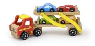 CAMION BOIS TRANSPORTEUR VOITURES