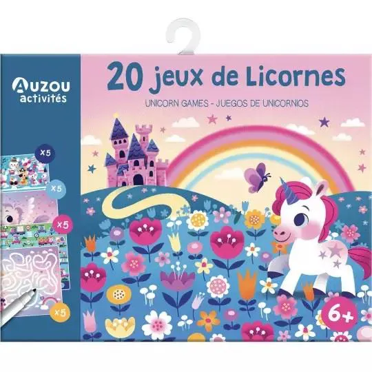 20 JEUX LICORNE (5+ ANS) 