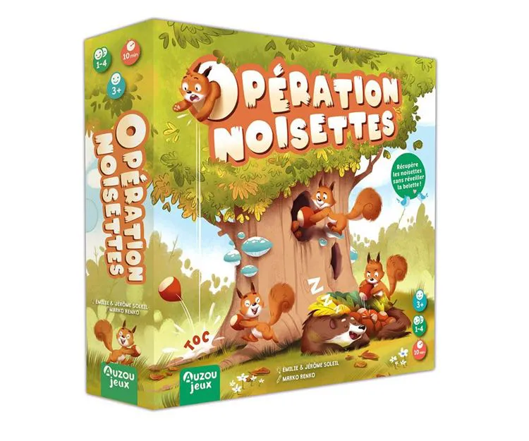 JEU OPERATION NOISETTES (3+ ANS) 
