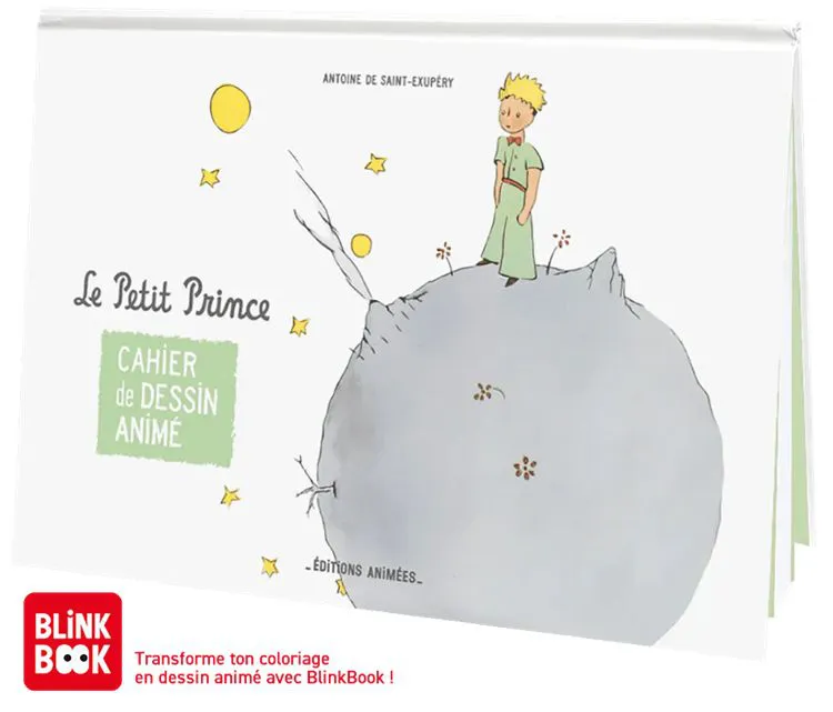 CAHIER DESSIN ANIME - LE PETIT PRINCE