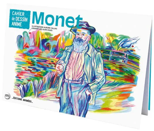 CAHIER DESSIN ANIME - MONET