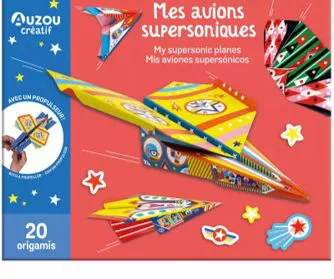 AVIONS EN PAPIER SUPERSONIQUES