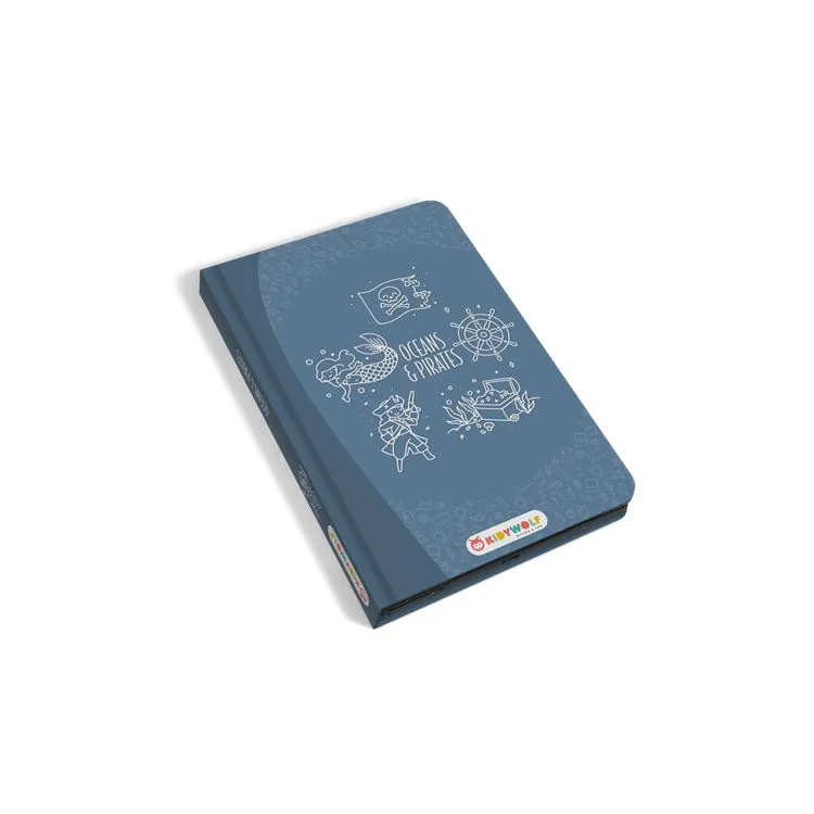 TABLETTE DESSIN KIDYDRAW MINI - BLEUE PIRATE/OCEAN