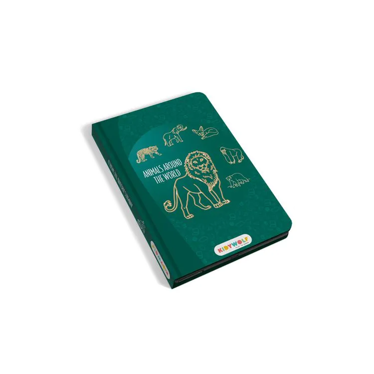 TABLETTE DESSIN KIDYDRAW MINI - VERTE ANIMAUX