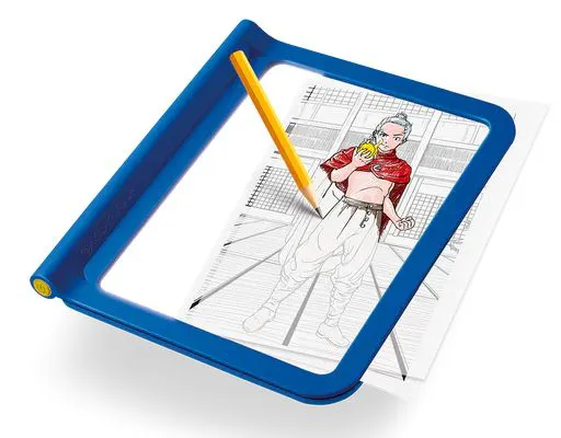 TABLETTE LUMINEUSE KIDYDRAW PRO - BLEUE
