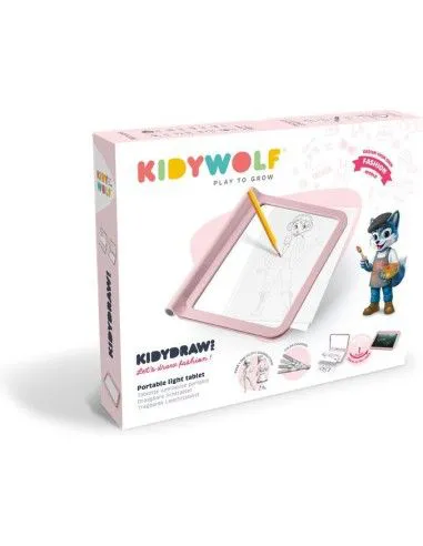 TABLETTE LUMINEUSE KIDYDRAW PRO - ROSE FASHION