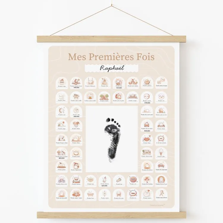 AFFICHE PREMIERES FOIS &ndash; CARAMEL (sans cadre bois)