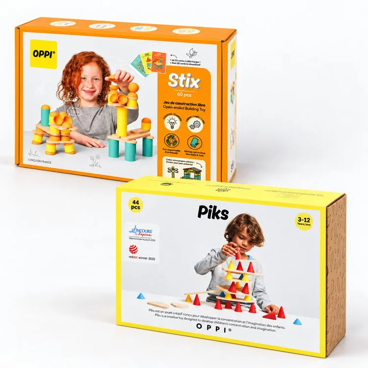MIX OPPI MAXI 104 PIECES (44 PIKS + 60 STIX)