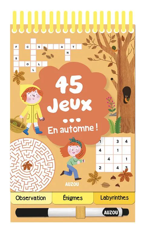 45 JEUX EN AUTOMNE (5+ ANS)