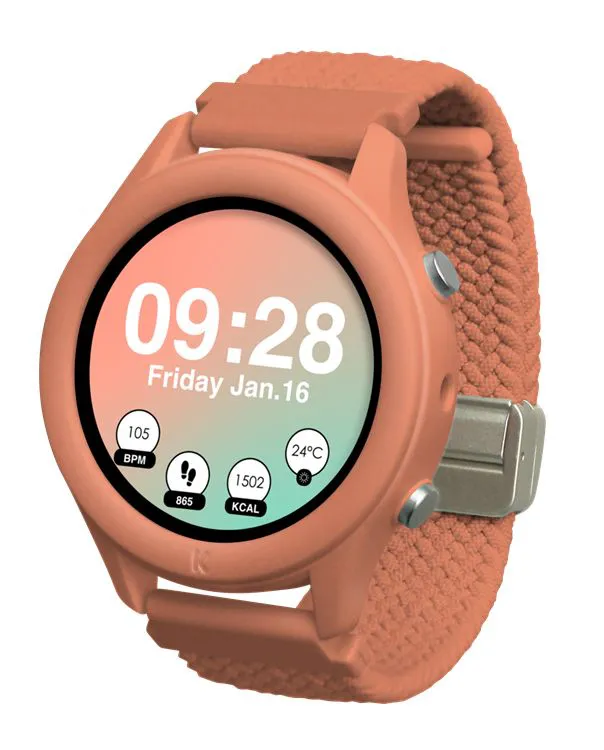 MONTRE CONNECTEE ROSE