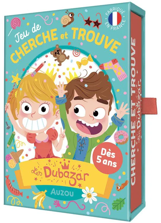 JEU DE CARTES - CHERCHE ET TROUVE DUBAZAR (5 ANS)