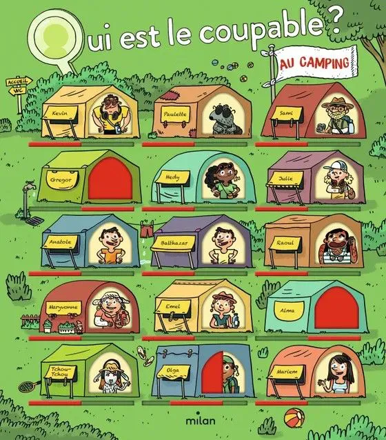 QUI EST LE COUPABLE AU CAMPING 5+