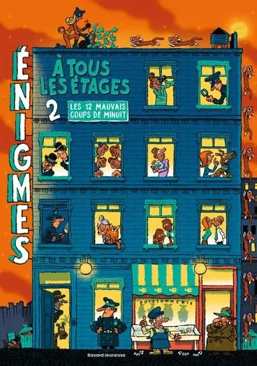LIVRE ÉNIGMES "12 MAUVAIS COUPS DE MINUIT"