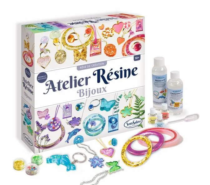 ATELIER RESINE BIJOUX 10+