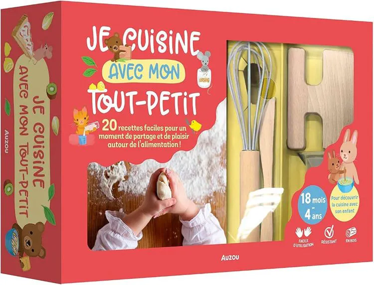 JE CUISINE AVEC MON TOUT PETIT 18M+