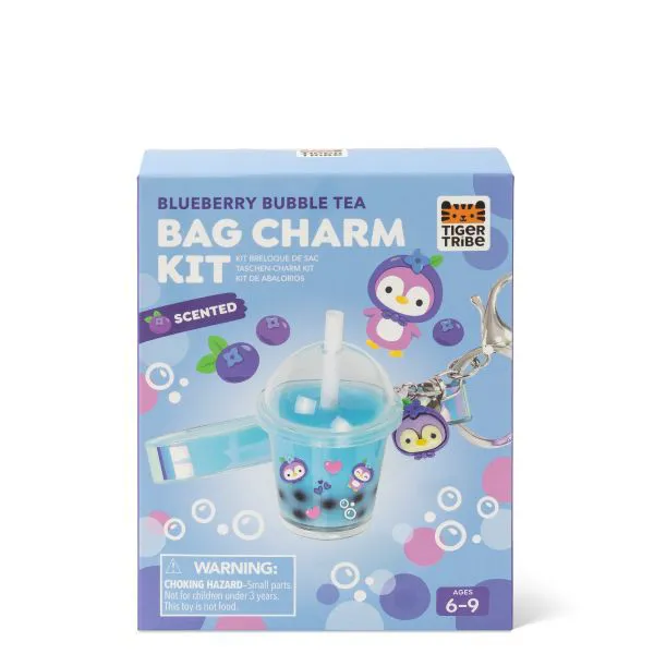 KIT PORTE-CLE - BLEU MYRTILLE
