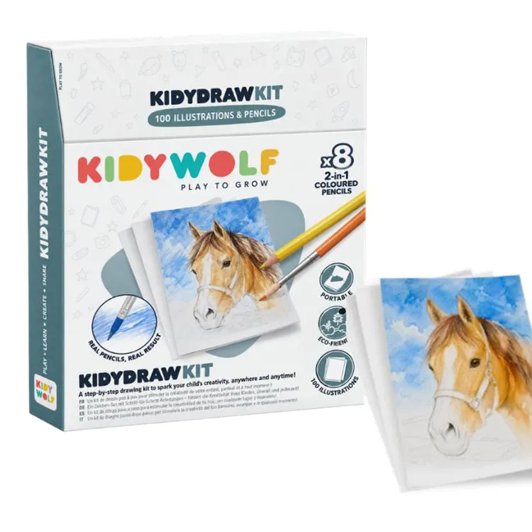 KIDYDRAW KIT - FEUTRES AQUARELLE