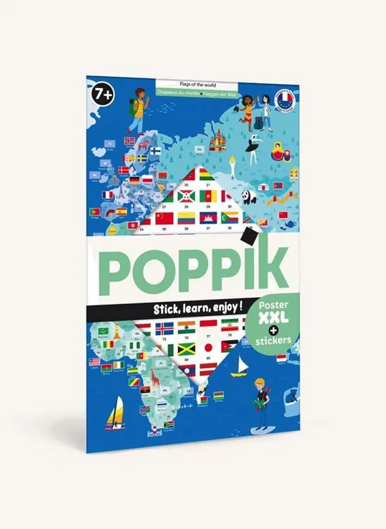 POSTER XXL 100*70 DRAPEAUX