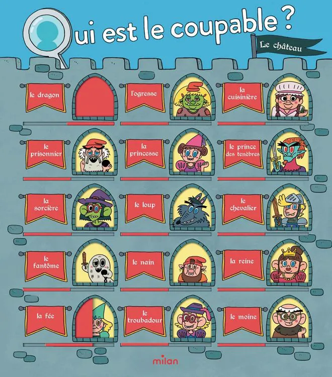 QUI EST LE COUPABLE 5+ AU CH&Acirc;TEAU
