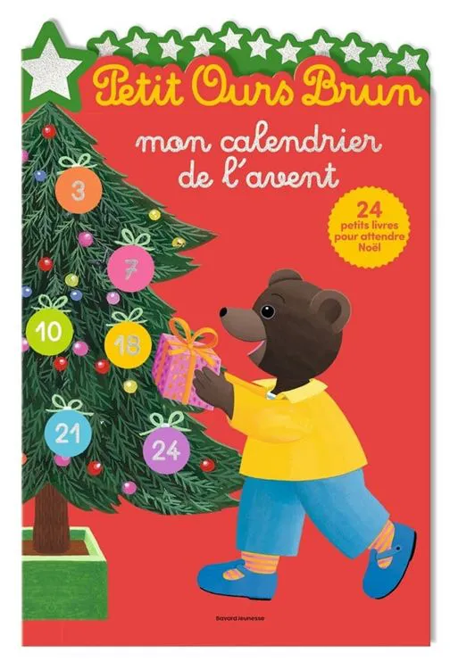 CALENDRIER DE L'AVENT PETIT OURS BRUN